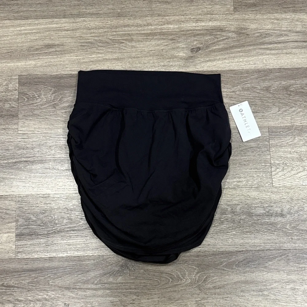 Athleta Black Transcend Skort 2X JUPE Short Transcend